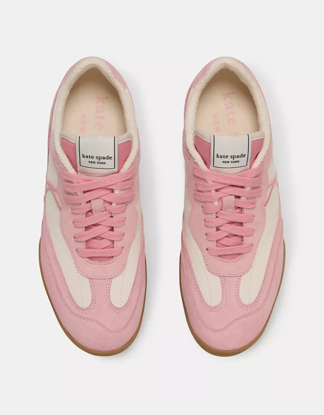 Kate Spade - KS Drift Smooth Leather Sneakers