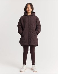 Country Road - Teen Recycled Nylon Oversized Quilt Puffer