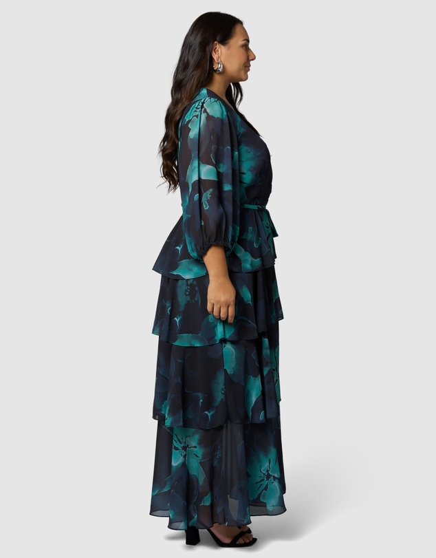 Pink Dusk by Curve Project - Temptress Maxi Dress