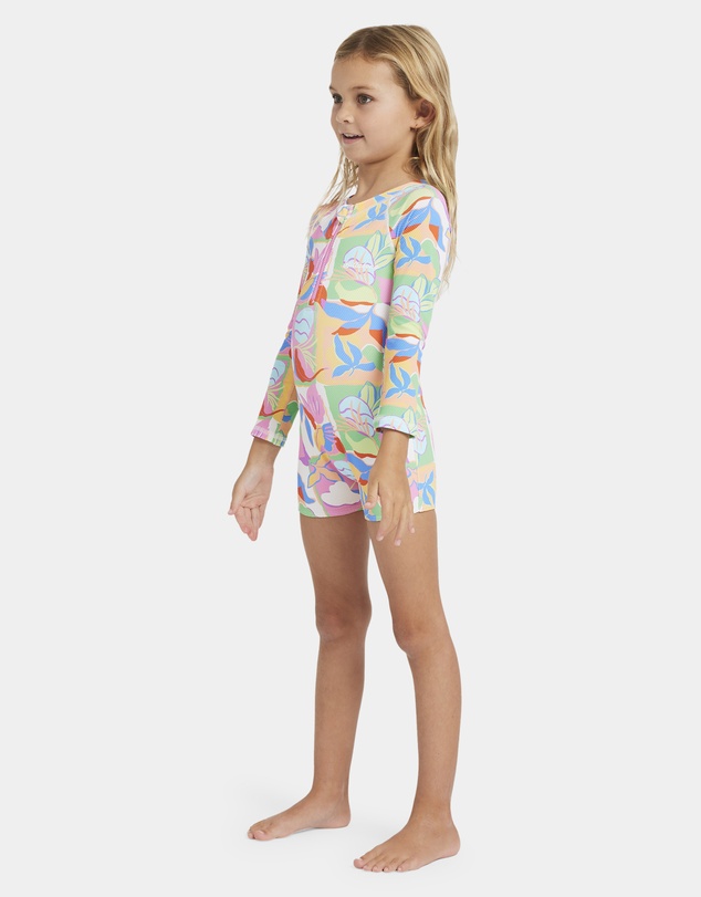 Billabong - Girls 0 to 5 Sun Shift One Piece Shortie Rash Vest