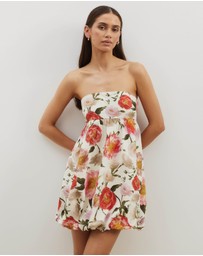Atmos&Here - Victoria Linen Blend Mini Dress