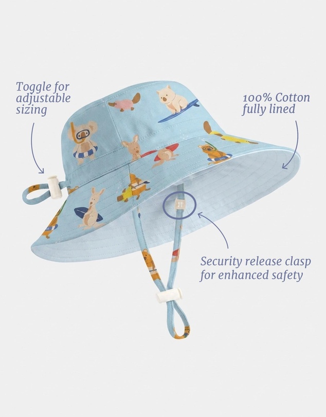 Toshi - OZ Sunhat - Babies-Kids