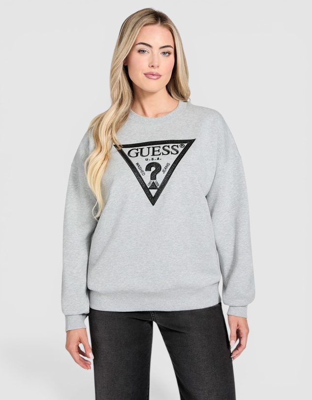 GUESS - Triangle Glitter Sweatshirt