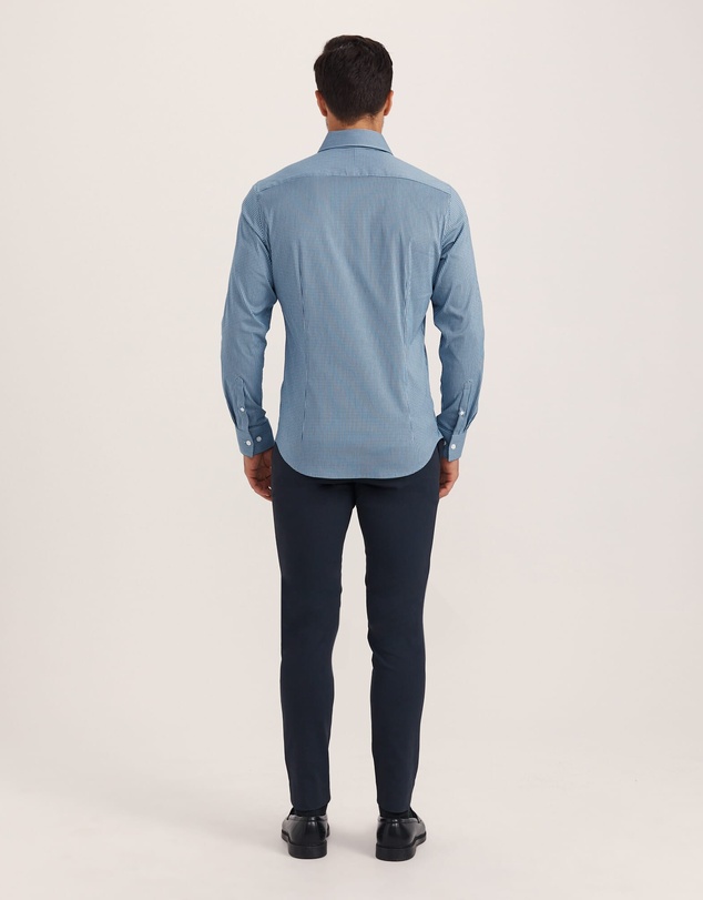 SABA - Lucian Long Sleeve Stretch Check Shirt