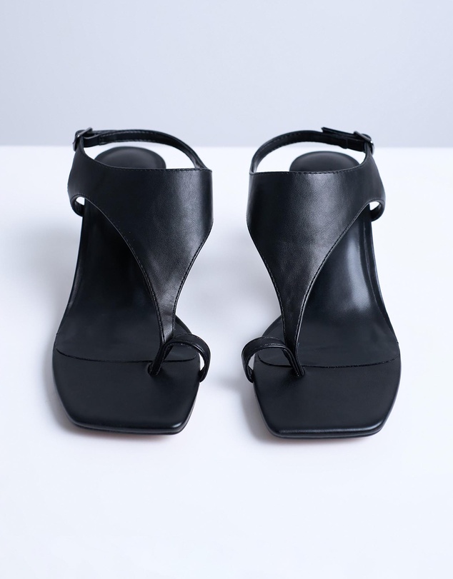 TOPSHOP - Iman Toe Loop Heeled Sandals