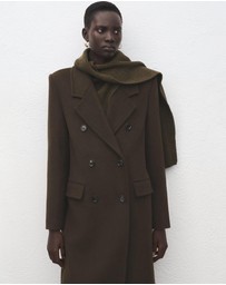M.N.G - Double-Breasted Wool Coat