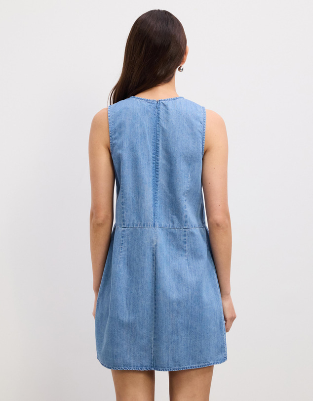 The Fated - Clara Soft Denim Mini Dress