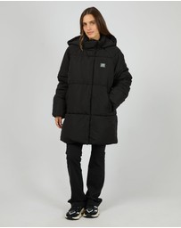 All About Eve - Elevate Long Puffer Jacket Black