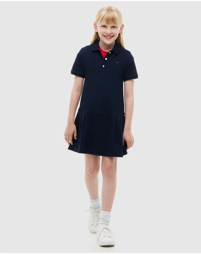 Tommy Hilfiger - Essential Pique Polo Dress - Teens