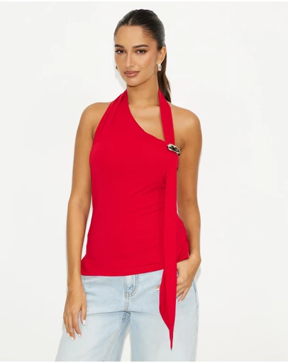 Dazie - Isle Halter Top