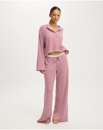 Cotton On Body - Super Soft Waffle Henley Top