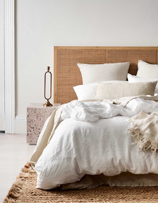 Aura Home - Emile Linen Quilt Cover