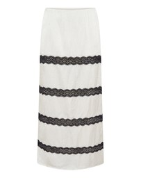 Third Form - Sevin Lace Panelled Skirt