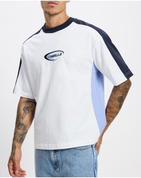 Thrills - Fusion Panel Box Fit Oversize Cropped Tee