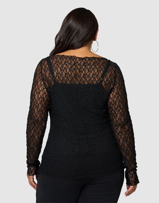 Sunday In The City - Urban Chaos Lace Top