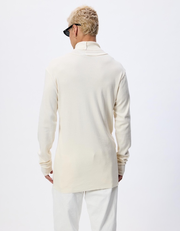 Surrounded By Ghosts - The Atacamite Slim Rib Knit Turtle Neck T-Shirt