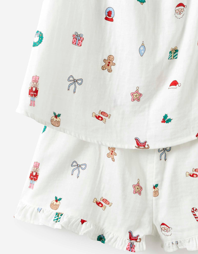 Cotton On Kids - Adults Babydoll Family Christmas Pj Set