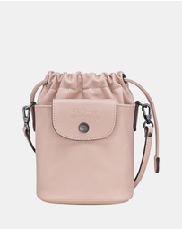 Longchamp - Le Pliage Xtra Leather Bucket Bag - XS