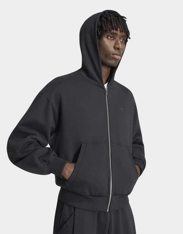 adidas Originals - PREMIUM ESSENTIALS CROPPED FULL ZIP Mens
