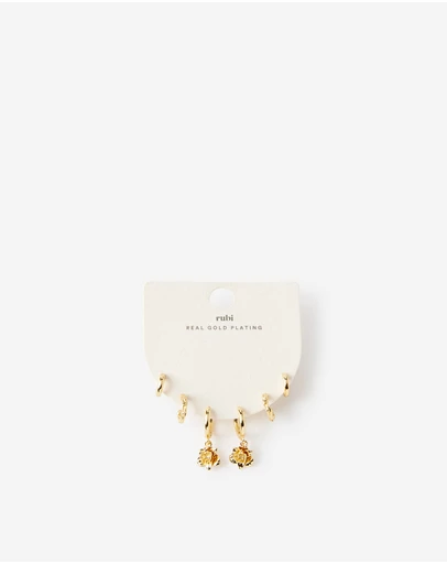 Rubi - 3Pk Mid Earring