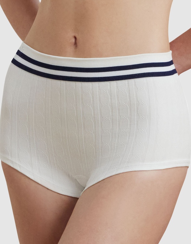 Lauren by Ralph Lauren - Cricket Cable Knit Seamless Girl Short Brief