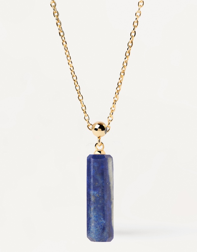 PDPAOLA - Charm Necklace Lapis Lazuli Charm
