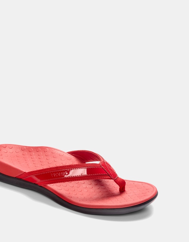 Vionic - Islander Toe Post Sandal - Red
