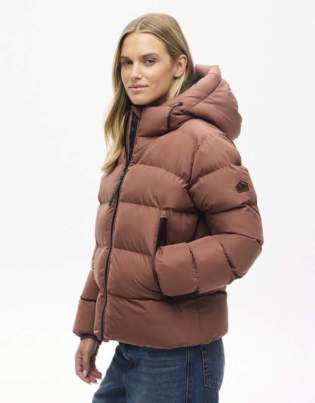 Superdry - Hooded Sports Puffer Jacket