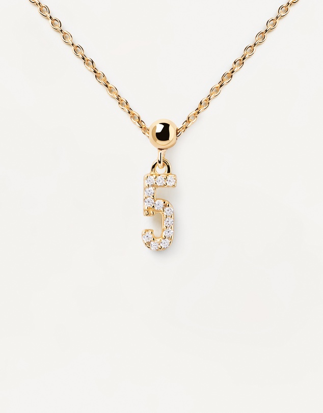 PDPAOLA - Charm Necklace Number 5 Charm