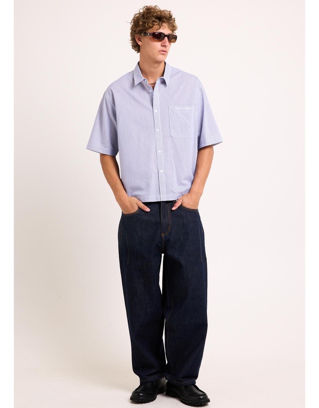 Black Noise White Rain - Raw Selvedge Denim Jeans