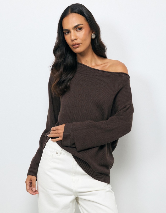AERE - Nika Cotton Cashmere Knit Jumper
