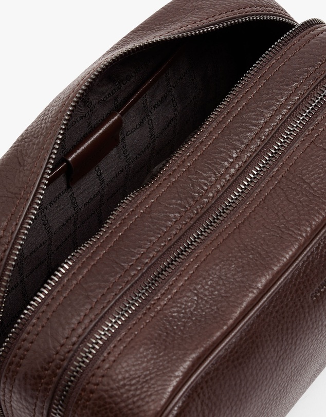 Country Road - Large Leather Wash Bag