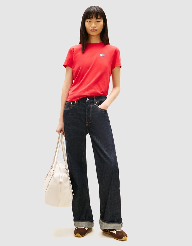 Tommy Jeans - Regular Wavy Flag Shortsleeve Tee