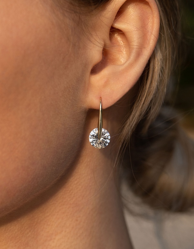 Mestige - Eclipse Earrings - 18K Gold Plated