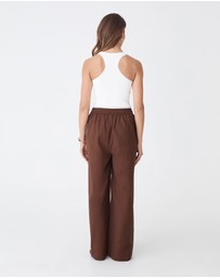 Forcast - Bronte Cotton Drawstring Pants