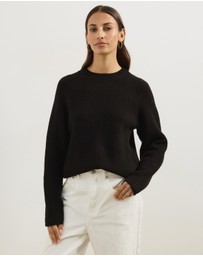 Atmos&Here - Saylor Crew Neck Soft Knit Jumper