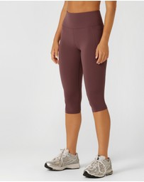 Lorna Jane - Amy No Ride Phone Pocket 3/4 Leggings