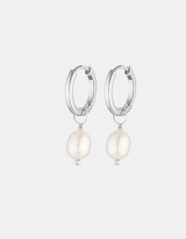 Luna Rae - Sterling Silver - Isla Pearl Earrings