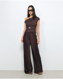AERE - Bias Satin Pants