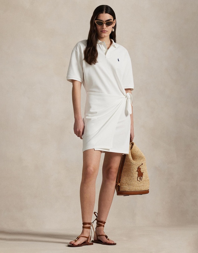 Polo Ralph Lauren - Pique Polo Wrap Mini Dress