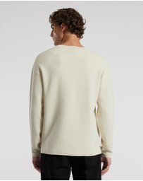 Calibre - Relaxed Crew Neck Sweater Bone