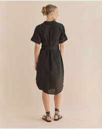 Amelius - Provence Linen Shirt Dress