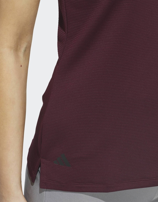 adidas Performance - Solid Ottoman Polo Shirt Womens