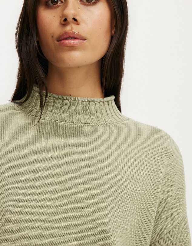 Cotton On - Mila Mock Neck Sweater