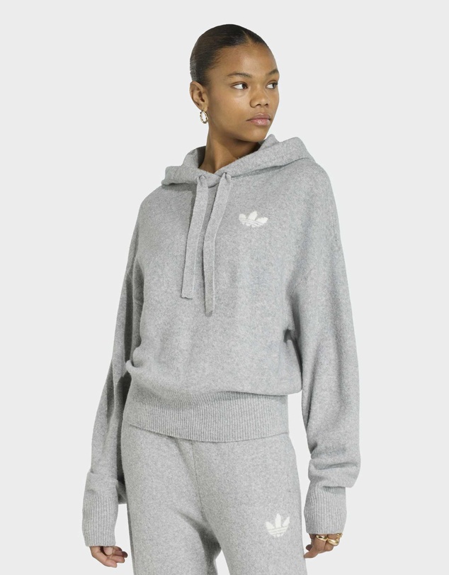 adidas Originals - ESSENTIALS KNIT HOODIE Womens