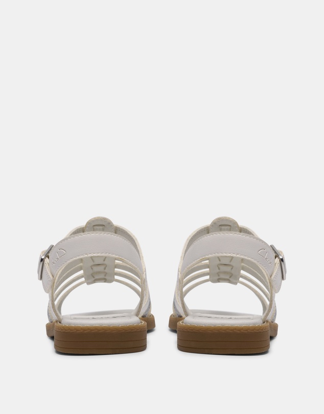 Clarks - Luana Hope (K) White Combi