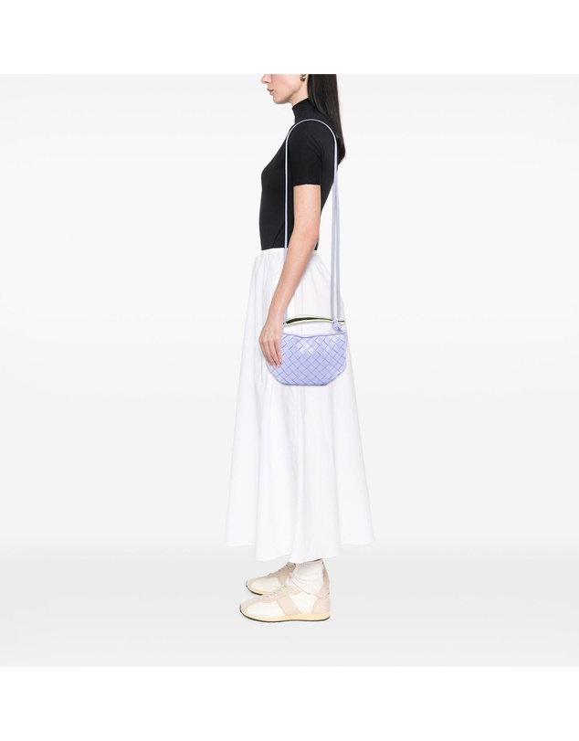 Pre-Loved by Azura Reborn - Pre-Loved Baby Lambskin Intrecciato Sardine Bag