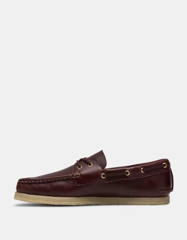 Clarks - Godney Boat (M) British Tan