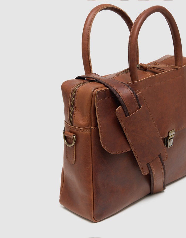 Oxford - Bartell Leather Briefcase