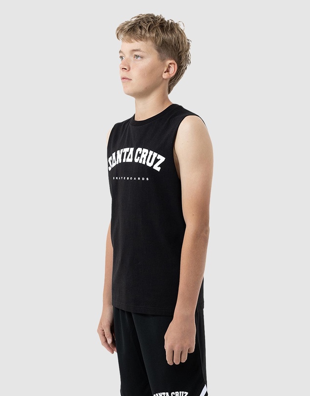 Santa Cruz - College Front Muscle Top - Teens